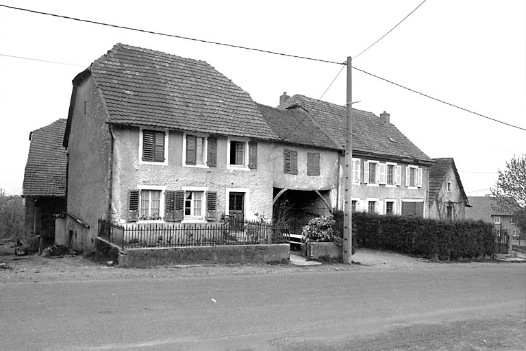 Vue d'ensemble. © Région Bourgogne-Franche-Comté, Inventaire du patrimoine