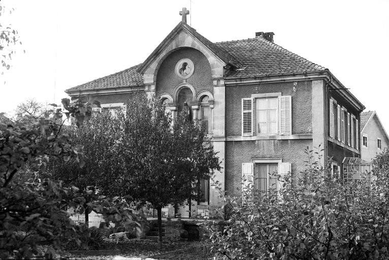 Elévation sur jardin. © Région Bourgogne-Franche-Comté, Inventaire du patrimoine