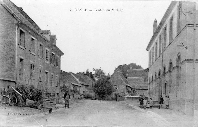 Centre du village. © Région Bourgogne-Franche-Comté, Inventaire du patrimoine