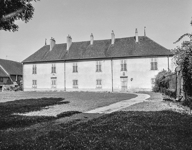 Vue du logis. © Région Bourgogne-Franche-Comté, Inventaire du patrimoine