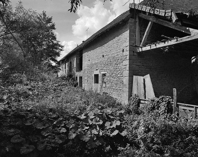Façade postérieure. © Région Bourgogne-Franche-Comté, Inventaire du patrimoine