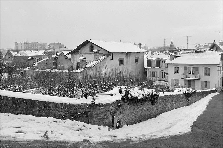 Côtés nord et ouest. © Région Bourgogne-Franche-Comté, Inventaire du patrimoine