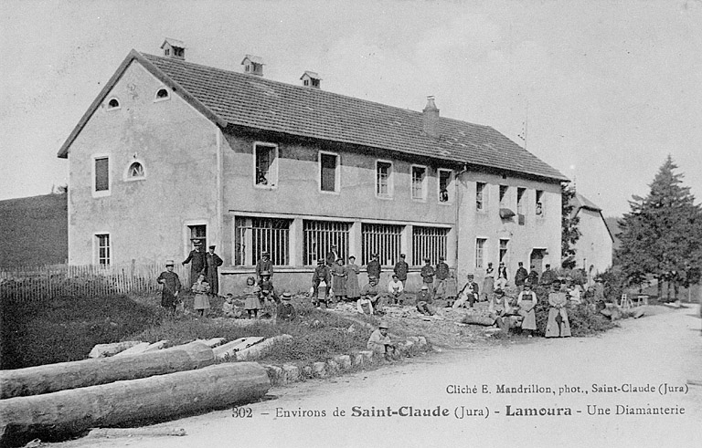 Environs de Saint-Claude (Jura) - Lamoura - Une Diamanterie. © Région Bourgogne-Franche-Comté, Inventaire du patrimoine