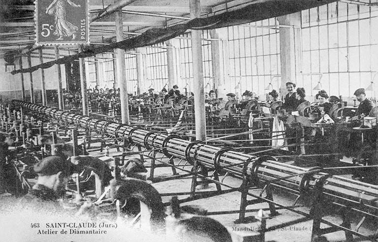 Saint-Claude (Jura). Atelier de Diamantaire. © Région Bourgogne-Franche-Comté, Inventaire du patrimoine
