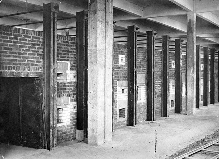 Four Dressler en construction : vue latérale. © Région Bourgogne-Franche-Comté, Inventaire du patrimoine