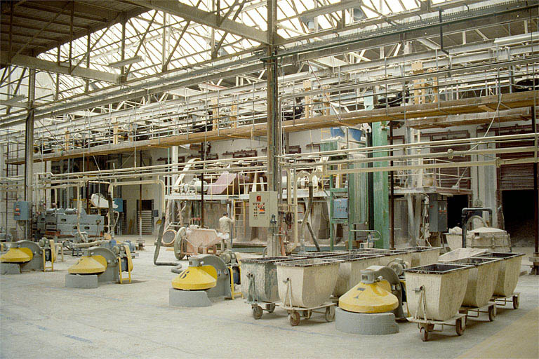 Atelier de préparation de la pâte (9), intérieur. © Région Bourgogne-Franche-Comté, Inventaire du patrimoine