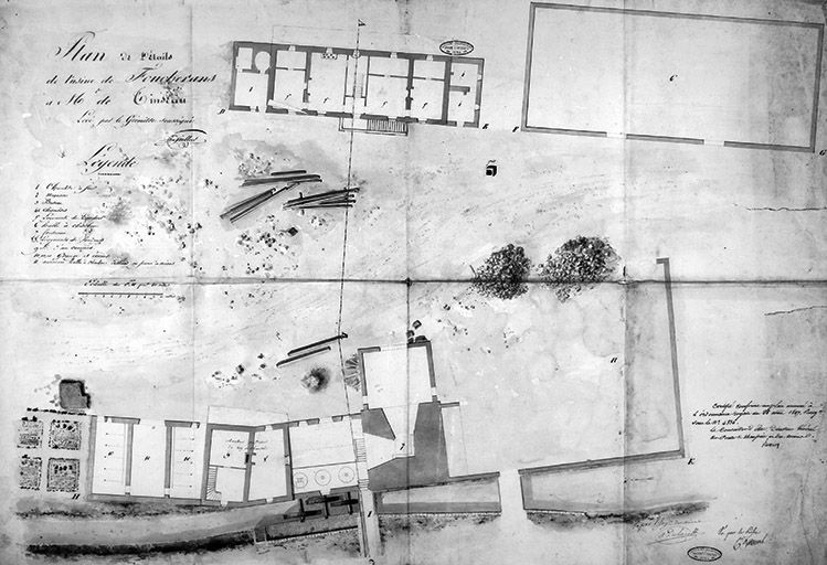 Plan de détails de l'usine de Foucherans à Mr de Tinseau. © Région Bourgogne-Franche-Comté, Inventaire du patrimoine Plan de détails de l'usine de Foucherans à Mr de Tinseau. © Région Bourgogne-Franche-Comté, Inventaire du patrimoine