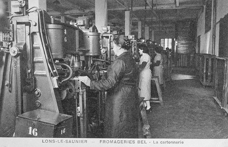 Lons-le-Saunier - Fromageries Bel - La Cartonnerie. © Région Bourgogne-Franche-Comté, Inventaire du patrimoine