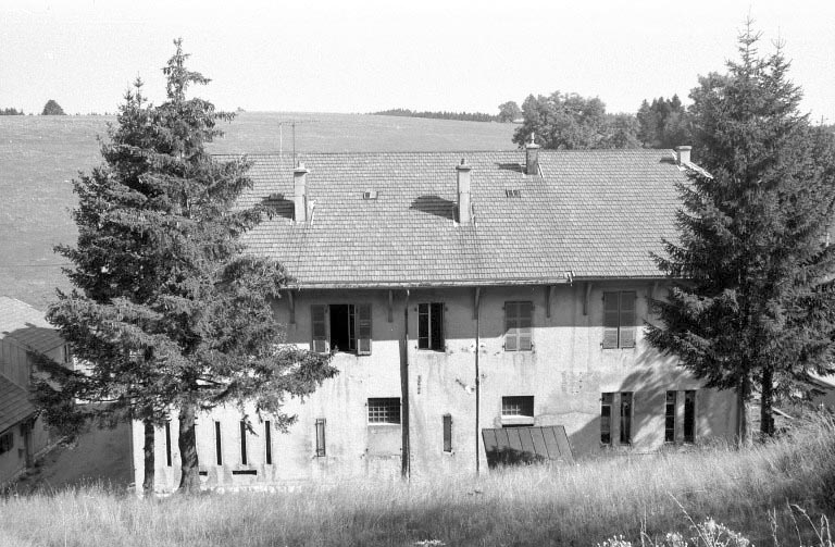 Façade postérieure. © Région Bourgogne-Franche-Comté, Inventaire du patrimoine