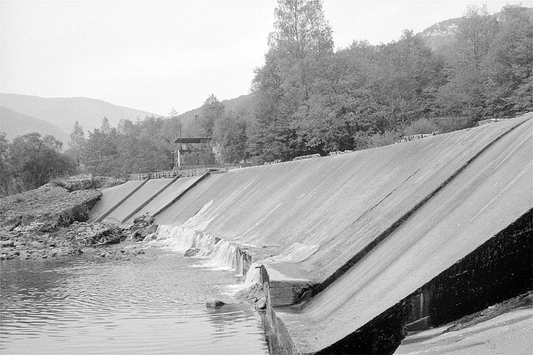 Le barrage. © Région Bourgogne-Franche-Comté, Inventaire du patrimoine