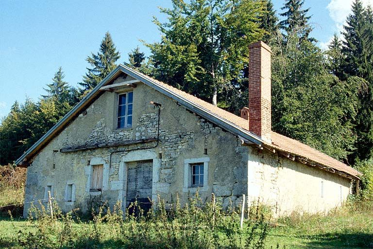 Vue générale de la fromagerie des Baptaillards, à Longchaumois. © Région Bourgogne-Franche-Comté, Inventaire du patrimoine