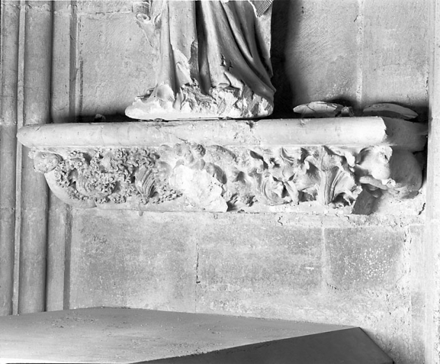 Grande console occidentale : vue d'ensemble. © Région Bourgogne-Franche-Comté, Inventaire du patrimoine