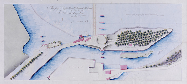Plan pour l'usine du Sr Muneret Philippe. © Région Bourgogne-Franche-Comté, Inventaire du patrimoine Plan pour l'usine du Sr Muneret Philippe. © Région Bourgogne-Franche-Comté, Inventaire du patrimoine