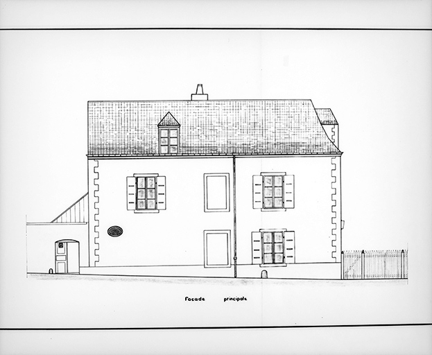 Maison Dubuc. Rue Chifflot. Façades, façade antérieure. © Région Bourgogne-Franche-Comté, Inventaire du patrimoine