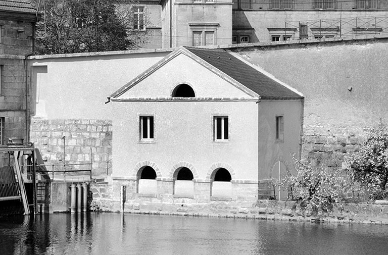 Logement du fontainier en 1990. © Région Bourgogne-Franche-Comté, Inventaire du patrimoine