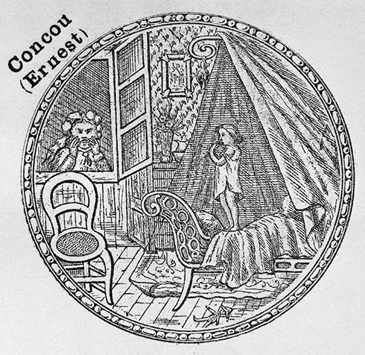 Figure mobile : " Coucou (Ernest) ". © Région Bourgogne-Franche-Comté, Inventaire du patrimoine Figure mobile : " Coucou (Ernest) ". © Région Bourgogne-Franche-Comté, Inventaire du patrimoine