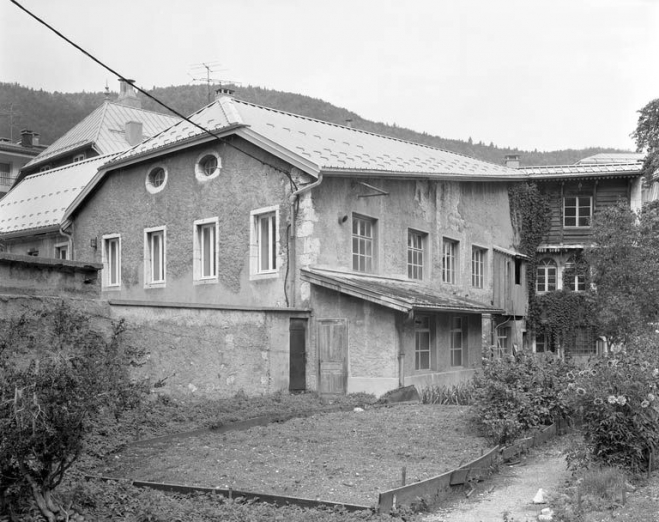 Façades latérale droite et postérieure de l'usine. © Région Bourgogne-Franche-Comté, Inventaire du patrimoine Façades latérale droite et postérieure de l'usine. © Région Bourgogne-Franche-Comté, Inventaire du patrimoine