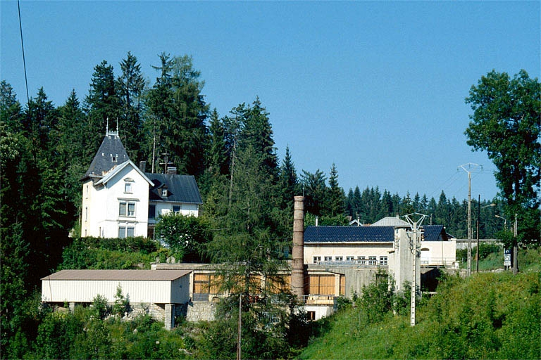 Vue d'ensemble depuis le sud. © Région Bourgogne-Franche-Comté, Inventaire du patrimoine