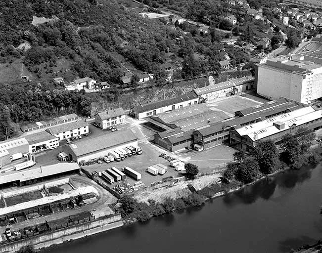 Usine B : bâtiments de l'ancienne papeterie. © Région Bourgogne-Franche-Comté, Inventaire du patrimoine