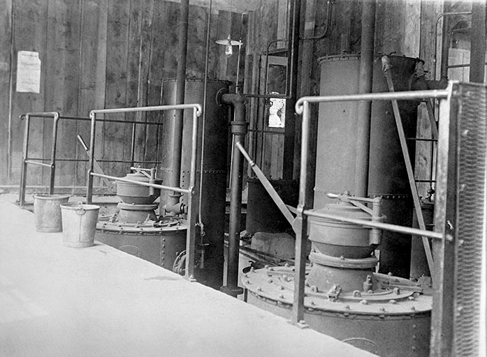 Suction Gas Producers [Gazogène à aspiration en 1910]. © Région Bourgogne-Franche-Comté, Inventaire du patrimoine
