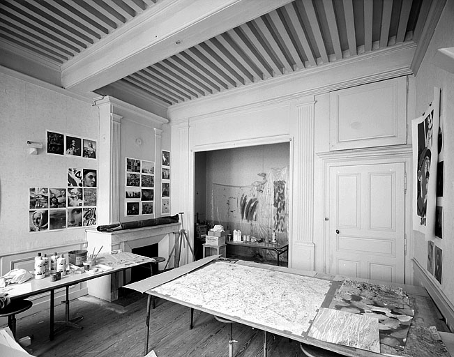 Bâtiment rue de la Poyat : logement (actuellement atelier arts plastiques). © Région Bourgogne-Franche-Comté, Inventaire du patrimoine