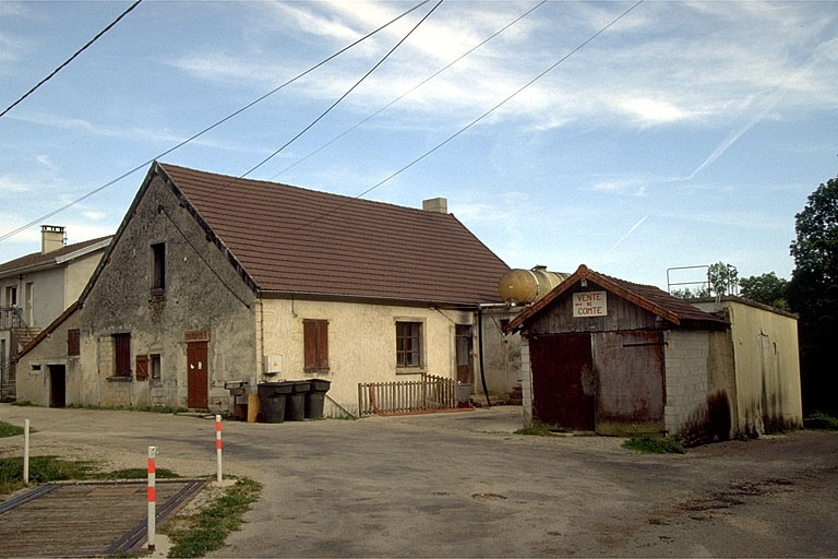 Fromagerie vue de trois quarts. © Région Bourgogne-Franche-Comté, Inventaire du patrimoine