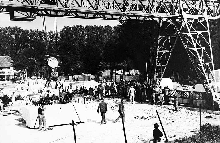 Vue d'ensemble le jour de l'inauguration. © Région Bourgogne-Franche-Comté, Inventaire du patrimoine