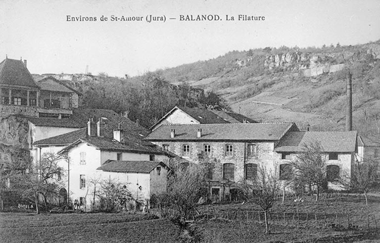 Environs de St-Amour (Jura) - Balanod. La Filature. © Région Bourgogne-Franche-Comté, Inventaire du patrimoine