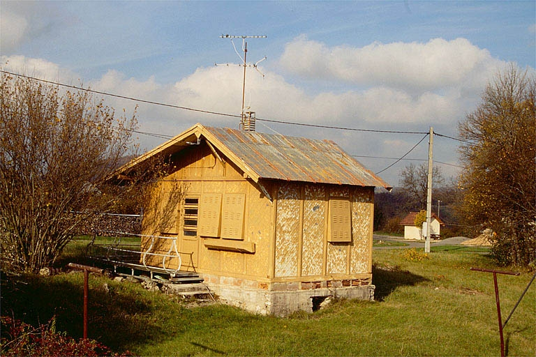 Vue d'ensemble depuis le sud. © Région Bourgogne-Franche-Comté, Inventaire du patrimoine