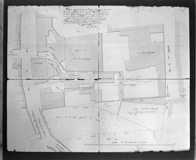 Plan de l'édifice. © Région Bourgogne-Franche-Comté, Inventaire du patrimoine Plan de l'édifice. © Région Bourgogne-Franche-Comté, Inventaire du patrimoine