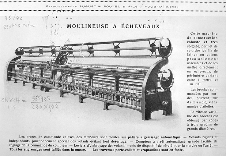 Moulineuse à écheveaux. © Région Bourgogne-Franche-Comté, Inventaire du patrimoine