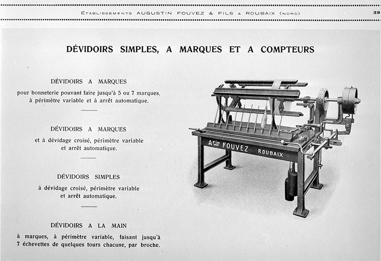 Dévidoirs simples, à marques et à compteurs. © Région Bourgogne-Franche-Comté, Inventaire du patrimoine