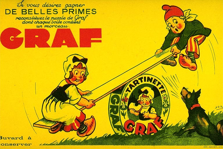 Buvard publicitaire. © Région Bourgogne-Franche-Comté, Inventaire du patrimoine