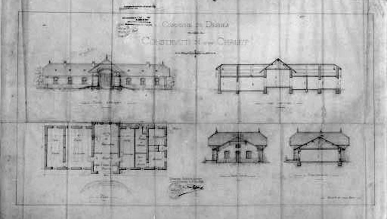 Commune de Desnes. Construction d'un Chalet. [Vue d'ensemble]. © Région Bourgogne-Franche-Comté, Inventaire du patrimoine