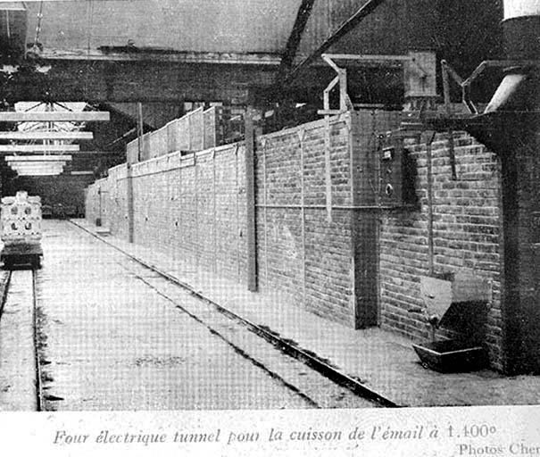 Le four de cuisson biscuit. © Région Bourgogne-Franche-Comté, Inventaire du patrimoine