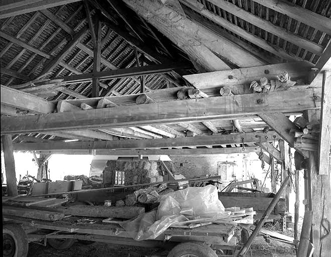 Vue intérieure de la pièce de séchage. © Région Bourgogne-Franche-Comté, Inventaire du patrimoine