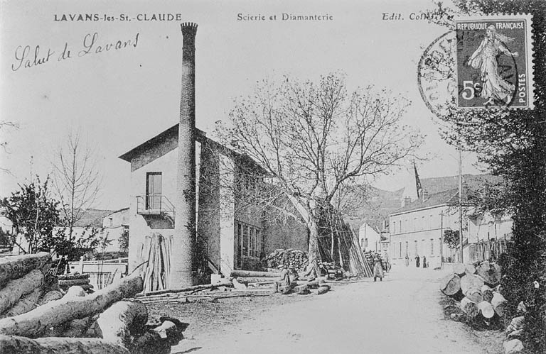 Lavans-les-St.-Claude. Scierie et Diamanterie. © Région Bourgogne-Franche-Comté, Inventaire du patrimoine