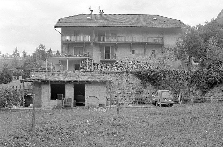 Façade postérieure. © Région Bourgogne-Franche-Comté, Inventaire du patrimoine
