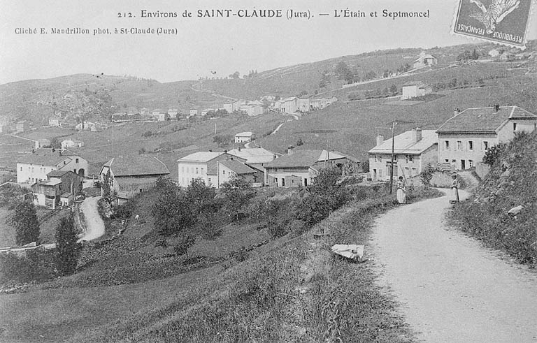 Environs de Saint-Claude (Jura) - L'Etain et Septmoncel. © Région Bourgogne-Franche-Comté, Inventaire du patrimoine
