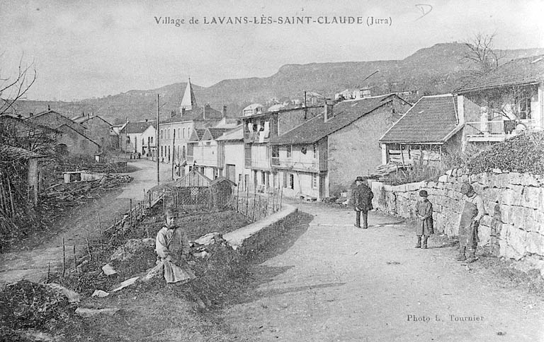 Village de Lavans-lès-Saint-Claude. © Région Bourgogne-Franche-Comté, Inventaire du patrimoine