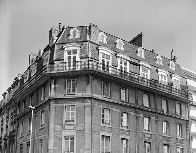 Vue générale des étages supérieurs. © Région Bourgogne-Franche-Comté, Inventaire du patrimoine