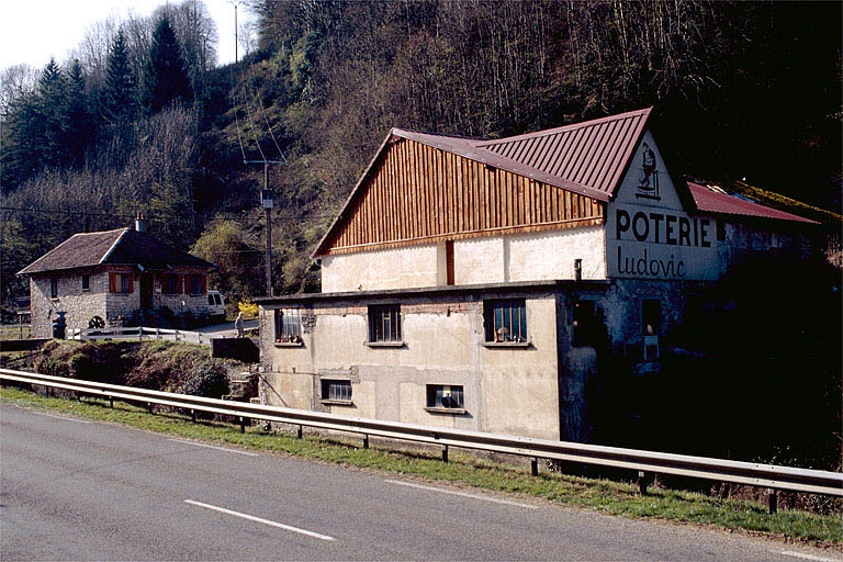 Vue d'ensemble depuis le nord. © Région Bourgogne-Franche-Comté, Inventaire du patrimoine