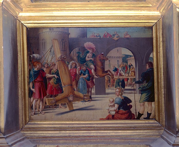 La Crucifixion de saint Pierre. © Région Bourgogne-Franche-Comté, Inventaire du patrimoine