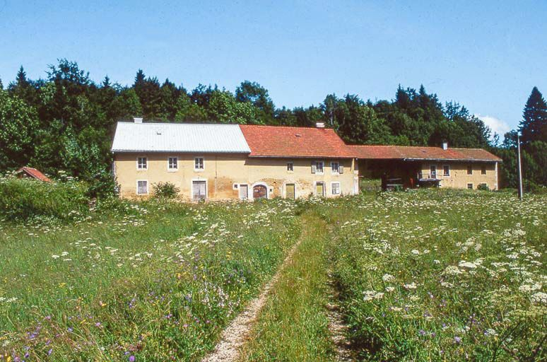 Ensemble de fermes mitoyennes dans la combe des Repentys. © Région Bourgogne-Franche-Comté, Inventaire du patrimoine Ensemble de fermes mitoyennes dans la combe des Repentys. © Région Bourgogne-Franche-Comté, Inventaire du patrimoine