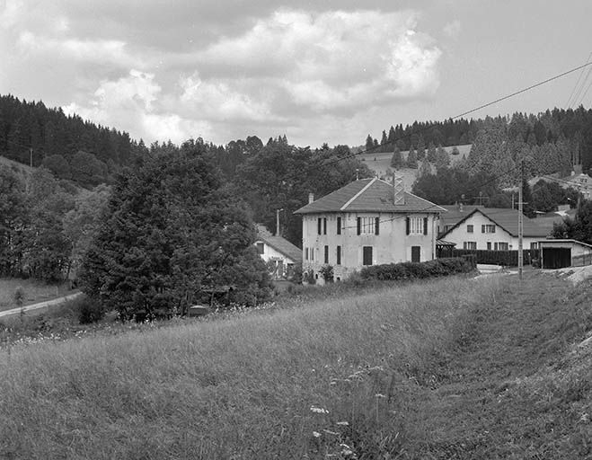 Vue de situation. © Région Bourgogne-Franche-Comté, Inventaire du patrimoine