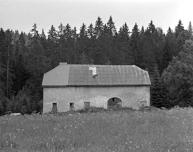 Façade postérieure. © Région Bourgogne-Franche-Comté, Inventaire du patrimoine