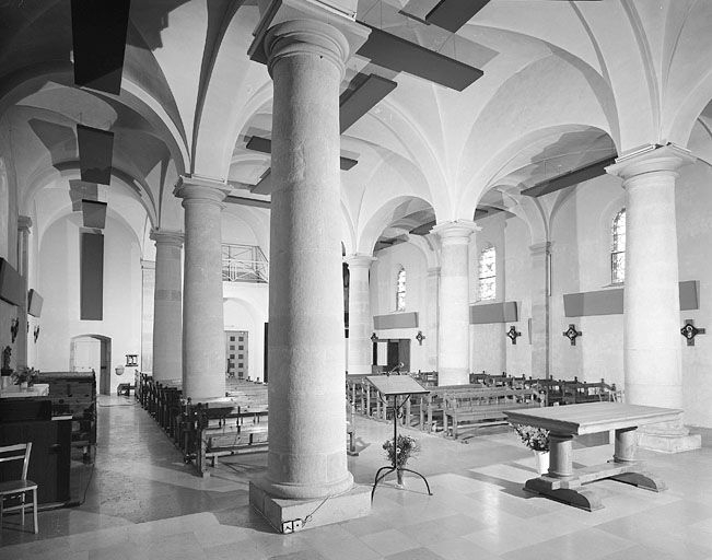 La nef. © Région Bourgogne-Franche-Comté, Inventaire du patrimoine