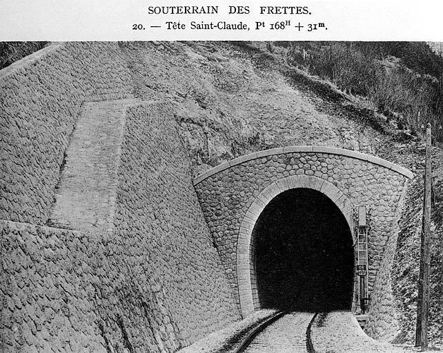 Souterrain des Frettes. Tête Saint-Claude, [1919]. © Région Bourgogne-Franche-Comté, Inventaire du patrimoine