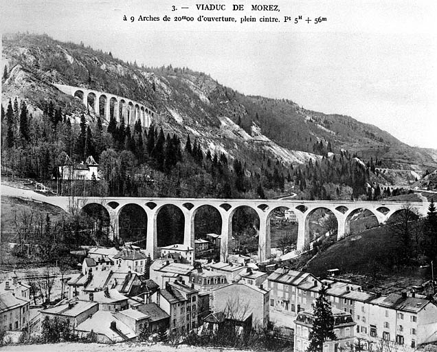 [Vue d'ensemble depuis le sud], [1919]. © Région Bourgogne-Franche-Comté, Inventaire du patrimoine