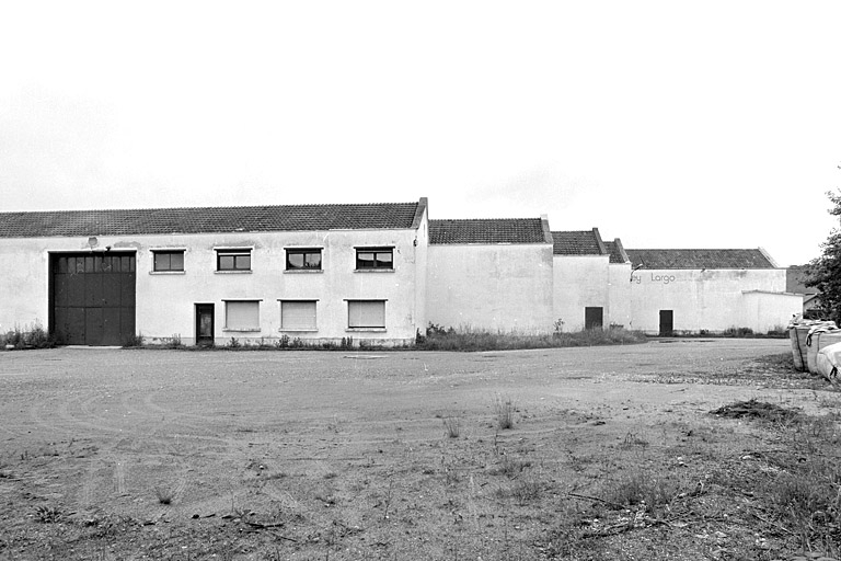 Façades ouest. © Région Bourgogne-Franche-Comté, Inventaire du patrimoine